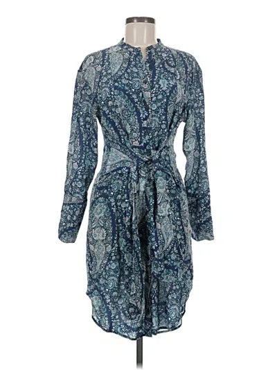 Pre-owned Jcrew Casual Dress In Blue