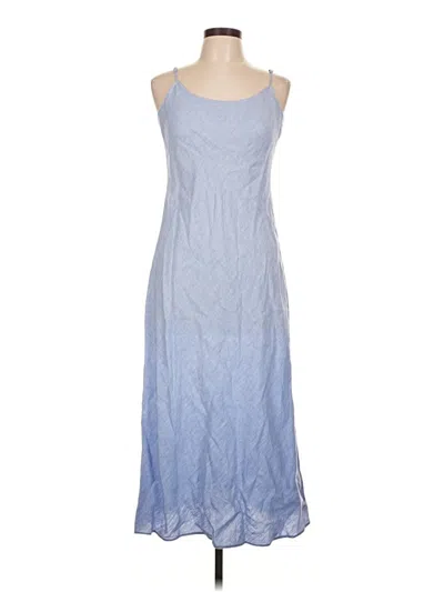 Pre-owned Jcrew Casual Dress In Blue