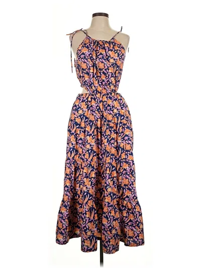 Pre-owned Jcrew Casual Dress In Blue