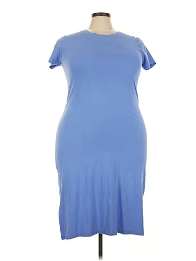 Pre-owned Jcrew Casual Dress In Blue