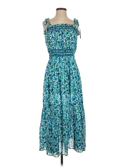 Pre-owned Jcrew Casual Dress In Blue