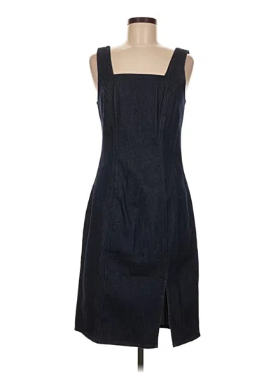 Pre-owned Jcrew Casual Dress In Blue