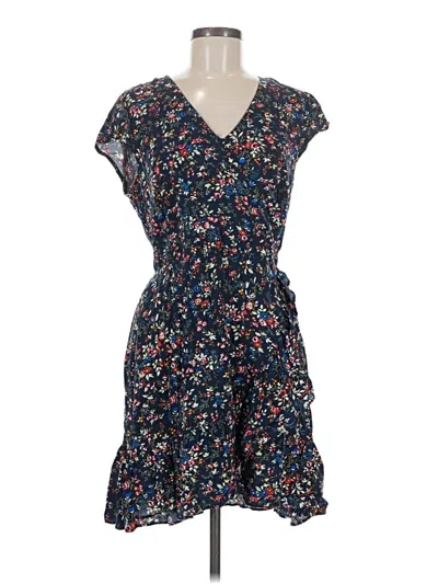 Pre-owned Jcrew Casual Dress In Blue