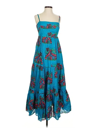 Pre-owned Jcrew Casual Dress In Blue