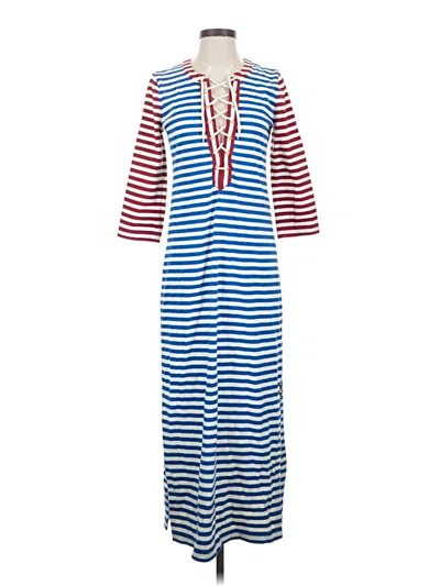 Pre-owned Jcrew Casual Dress In Blue