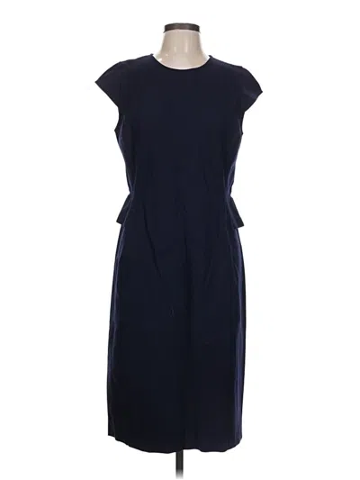 Pre-owned Jcrew Casual Dress In Blue