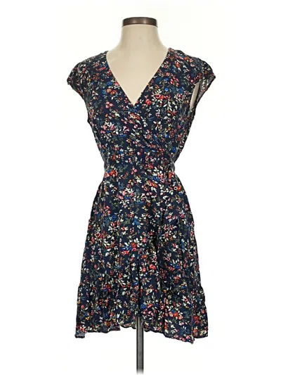 Pre-owned Jcrew Casual Dress In Blue