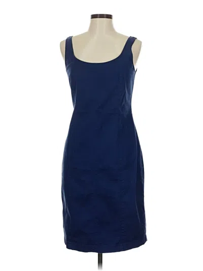 Pre-owned Jcrew Casual Dress In Blue