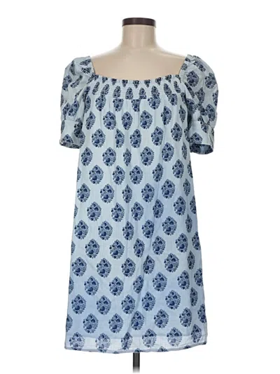 Pre-owned Jcrew Casual Dress In Blue