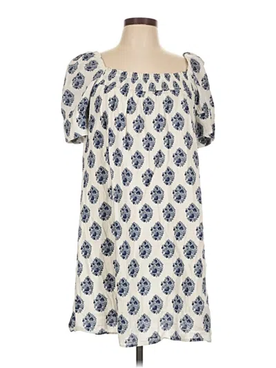 Pre-owned Jcrew Casual Dress In Blue