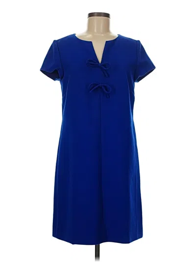 Pre-owned Jcrew Casual Dress In Blue