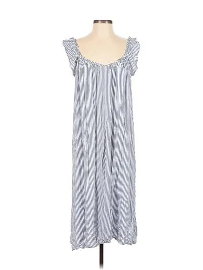 Pre-owned Jcrew Casual Dress In Blue
