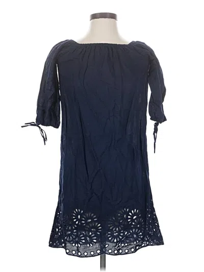 Pre-owned Jcrew Casual Dress In Blue