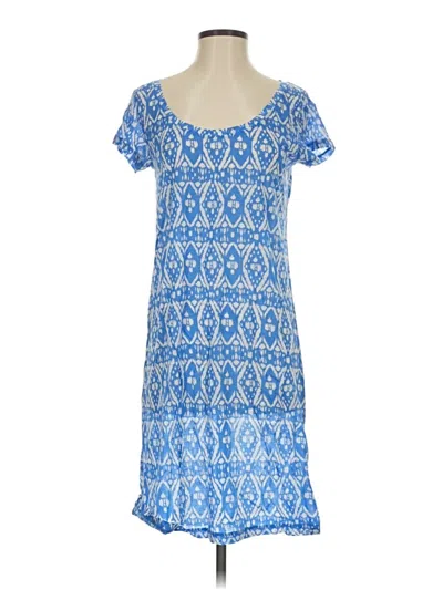 Pre-owned Jcrew Casual Dress In Blue