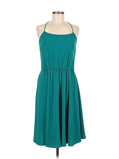 Pre-owned Jcrew Casual Dress In Blue