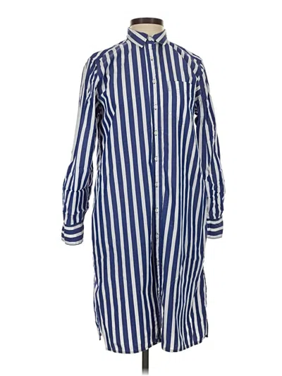 Pre-owned Jcrew Casual Dress In Blue