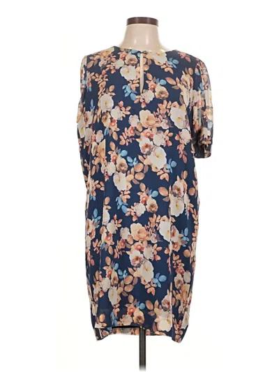 Pre-owned Jcrew Casual Dress In Blue