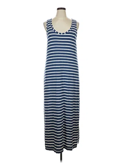 Pre-owned Jcrew Casual Dress In Blue