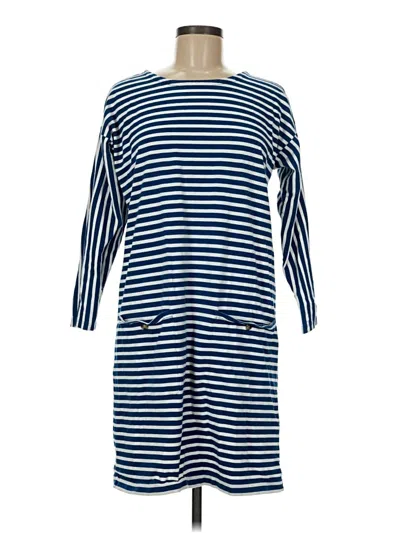 Pre-owned Jcrew Casual Dress In Blue