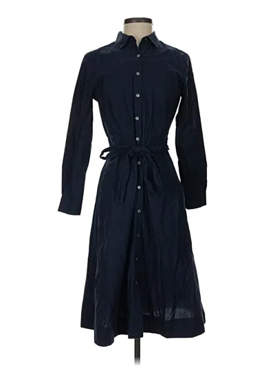 Pre-owned Jcrew Casual Dress In Blue