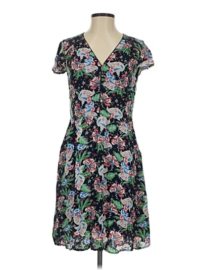 Pre-owned Jcrew Casual Dress In Blue