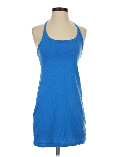 Pre-owned Jcrew Casual Dress In Blue