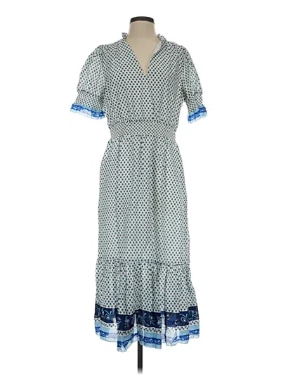 Pre-owned Jcrew Casual Dress In Blue