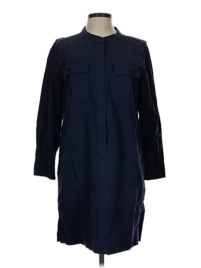 Pre-owned Jcrew Casual Dress In Blue