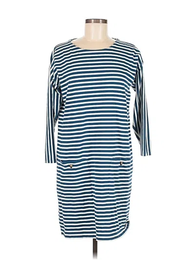 Pre-owned Jcrew Casual Dress In Blue