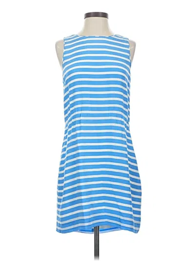 Pre-owned Jcrew Casual Dress In Blue