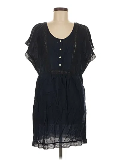 Pre-owned Jcrew Casual Dress In Blue