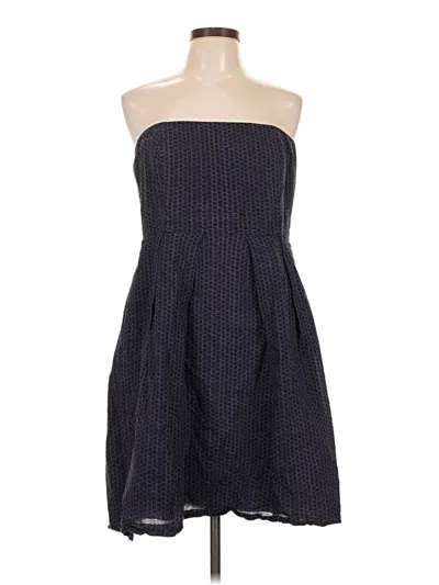 Pre-owned Jcrew Casual Dress In Blue
