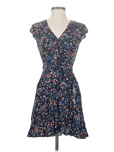 Pre-owned Jcrew Casual Dress In Blue