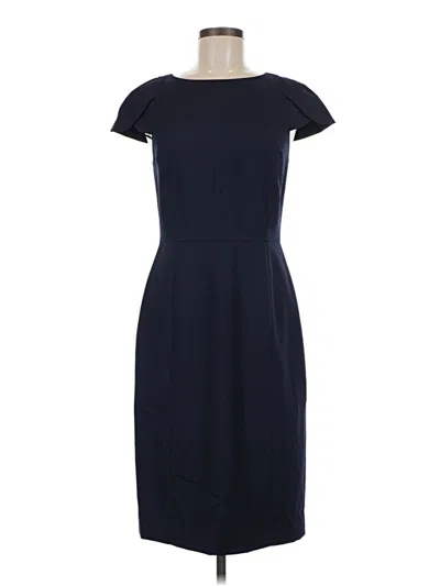 Pre-owned Jcrew Casual Dress In Blue