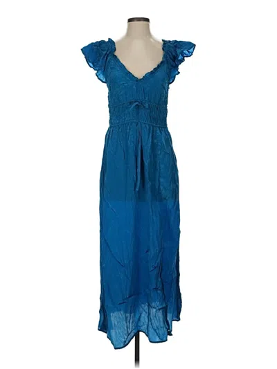 Pre-owned Jcrew Casual Dress In Blue