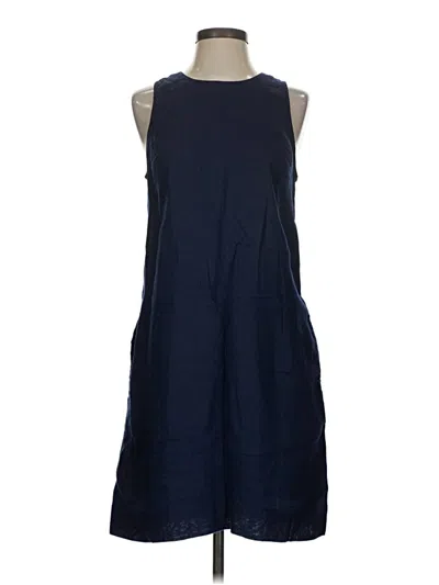Pre-owned Jcrew Casual Dress In Blue