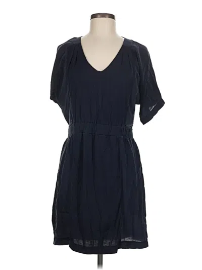 Pre-owned Jcrew Casual Dress In Blue