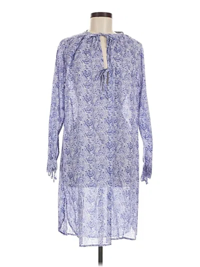 Pre-owned Jcrew Casual Dress In Blue