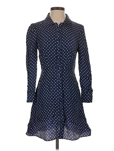 Pre-owned Jcrew Casual Dress In Blue