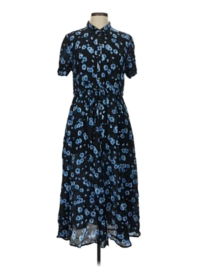 Pre-owned Jcrew Casual Dress In Blue