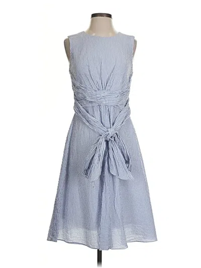 Pre-owned Jcrew Casual Dress In Blue