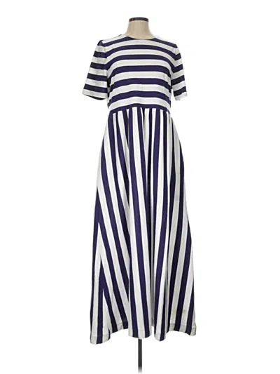Pre-owned Jcrew Casual Dress In Blue