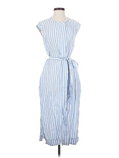 Pre-owned Jcrew Casual Dress In Blue