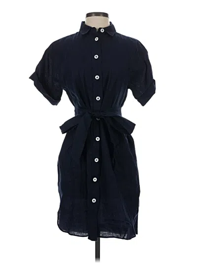 Pre-owned Jcrew Casual Dress In Blue