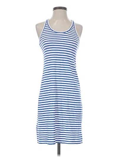 Pre-owned Jcrew Casual Dress In Blue