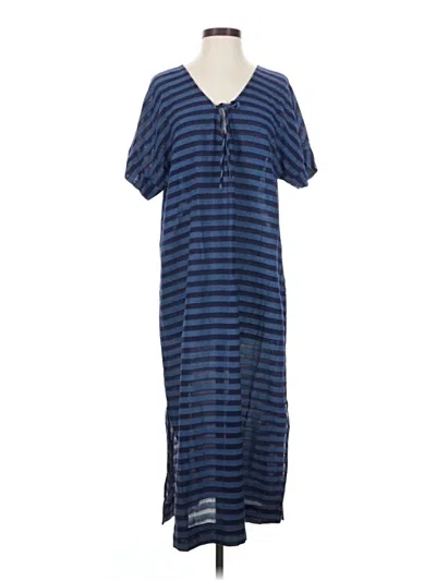 Pre-owned Jcrew Casual Dress In Blue
