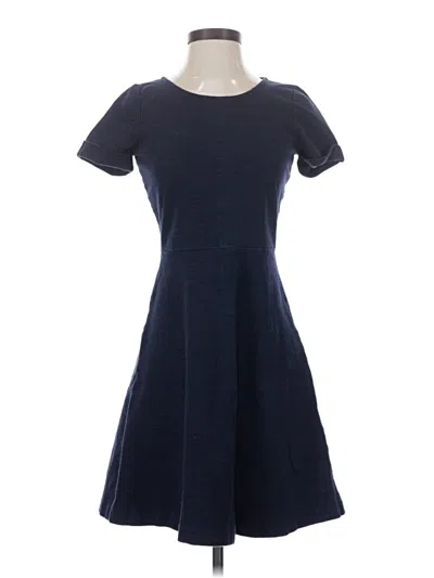 Pre-owned Jcrew Casual Dress In Blue
