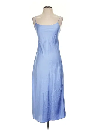 Pre-owned Jcrew Casual Dress In Blue