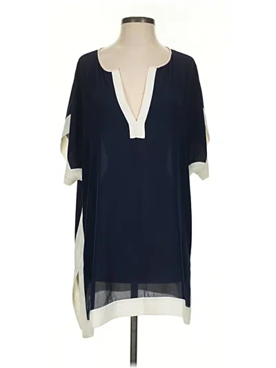 Pre-owned Jcrew Casual Dress In Blue