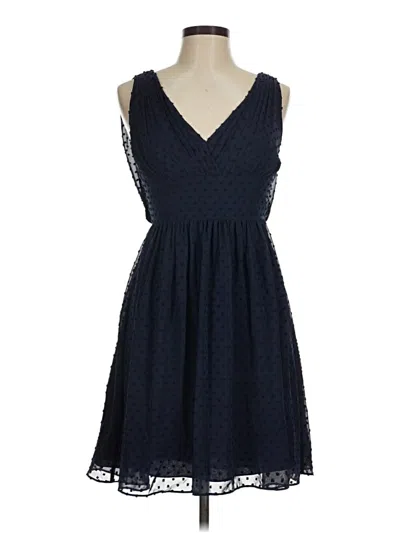 Pre-owned Jcrew Casual Dress In Blue